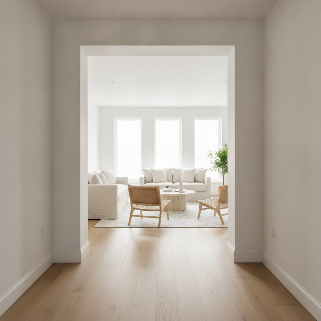 Symbolbild: fertig sanierte Wohnung – das Ergebnis einer koordinierten Sanierung